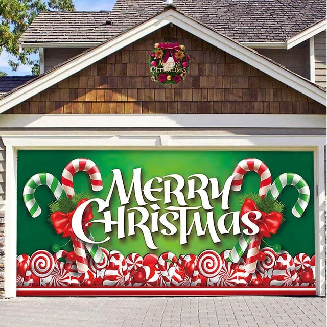 MerryPortal™ | Weihnachten Garagentor-Banner