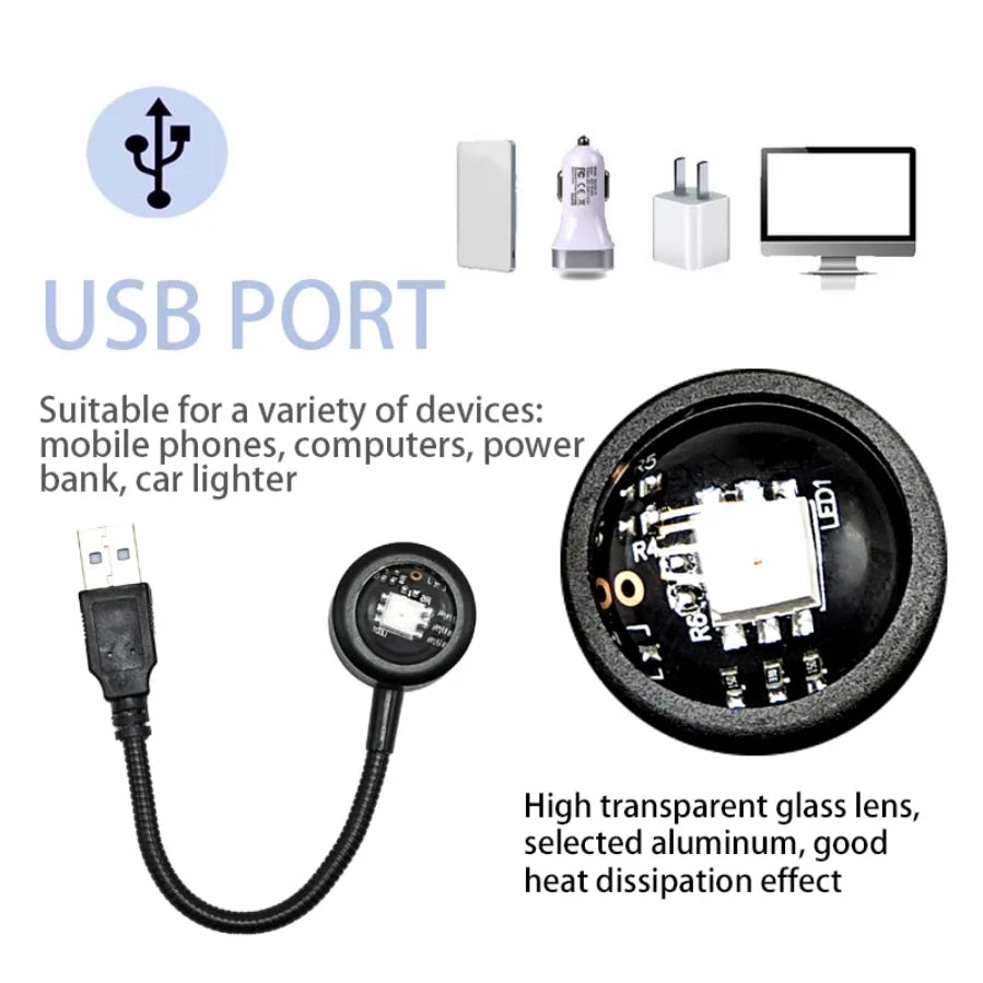 DuskDream™ | USB-Sonnenuntergangslampe