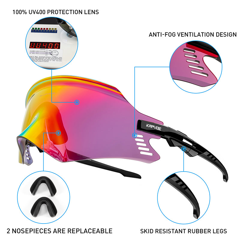 Sun Cycle™ | Photochrome Radfahrer-Sonnenbrille