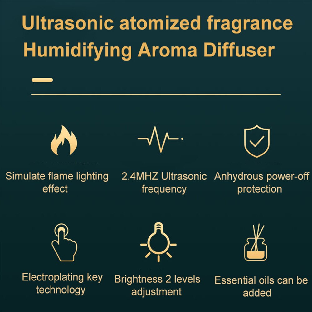Aroma Wave™ | Flammensimulation Diffusor