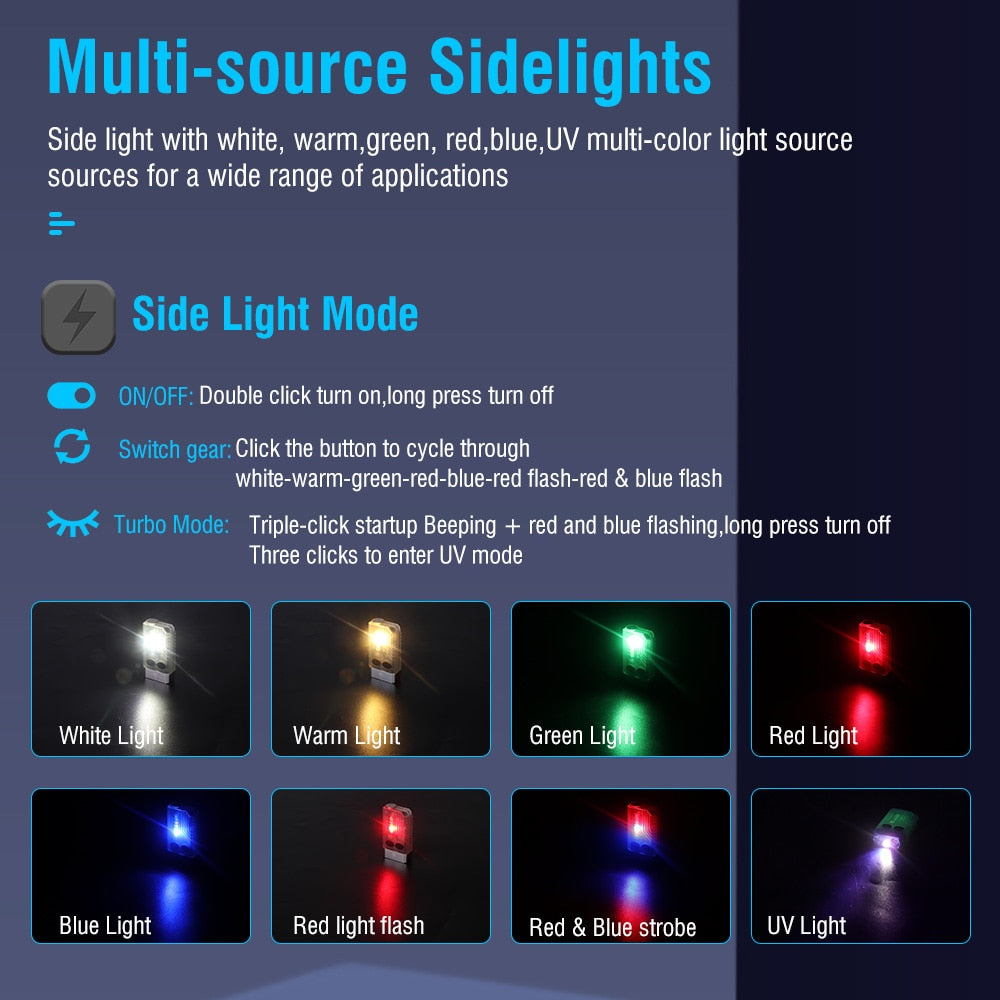 Radiance™ | EDC-Taschenlampe mit UV-Licht
