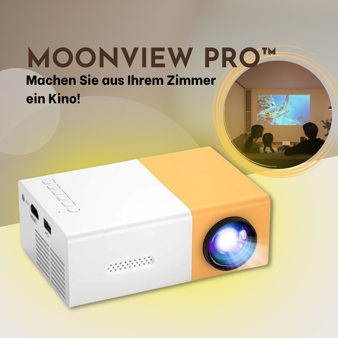 Moonview Pro™ - Machen Sie aus Ihrem Zimmer ein Kino!