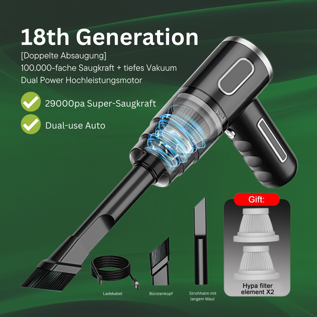 Home Ventura™ - Pro Car Vacuum Cleaner 3-in-1