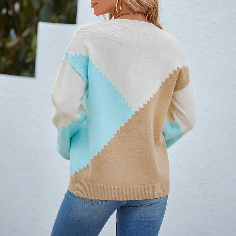 Mechthild™ | Bunter Pullover für Frauen
