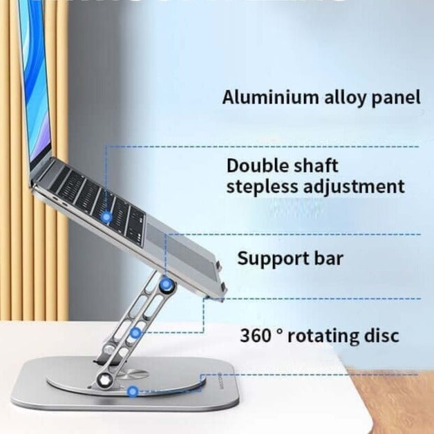 Rotaflex™ | 360° drehbarer Laptop-Ständer