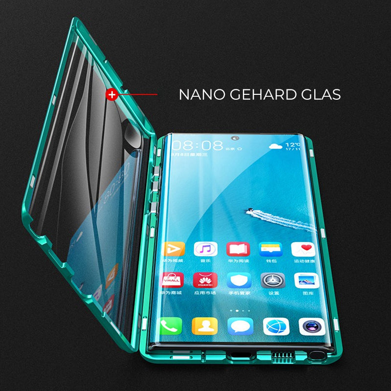 Livelox Covers™ | Magnetisches gehärtetes Glas Doppelseitige Handyhülle für Samsung