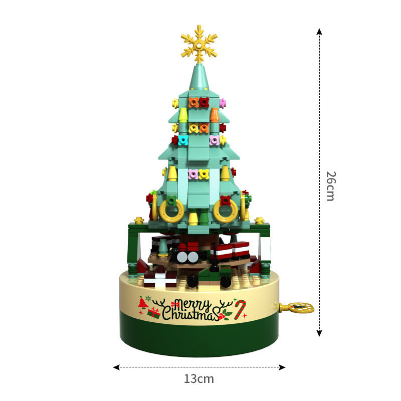 DIY Weihnachtsbaum Baukasten & Spieluhr (360 Teile)