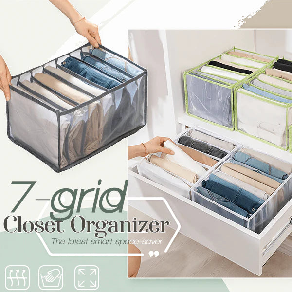Multi Grid Organizer™ | Halten Sie Ihren Kleiderschrank ordentlich!