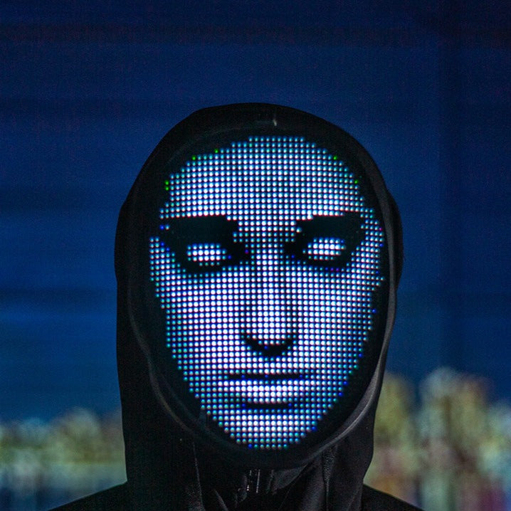 Gesichtsverändernde LED-Maske