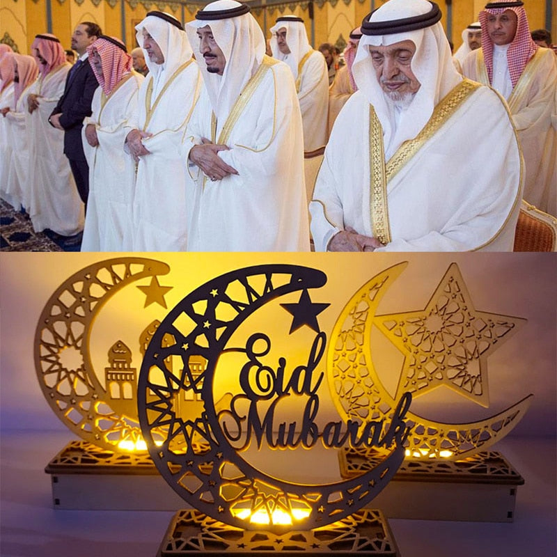 Light™ - Eid mubarak Star Led Licht Dekor