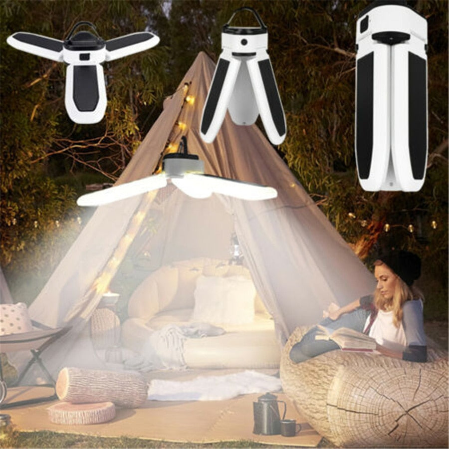 EcoGlow™ | Solar Camping Laterne