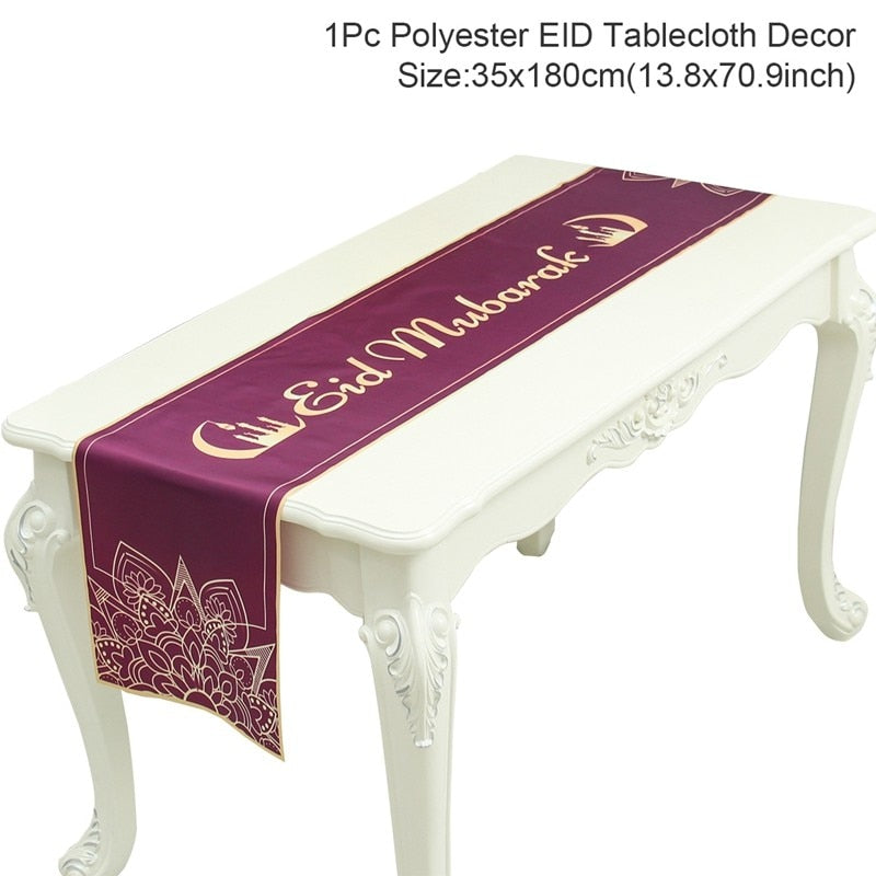 Eid Mubarak table cloth