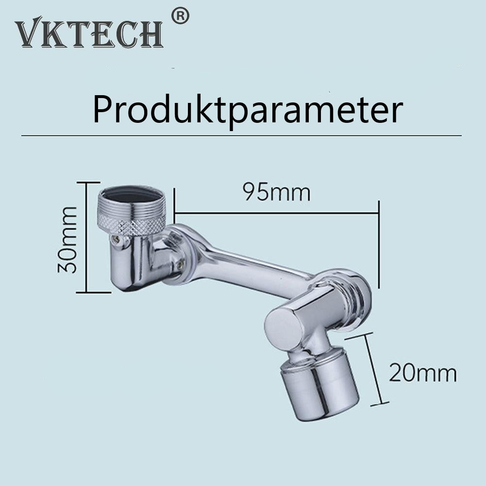 VkTech™ - 1080° drehbare Faucette