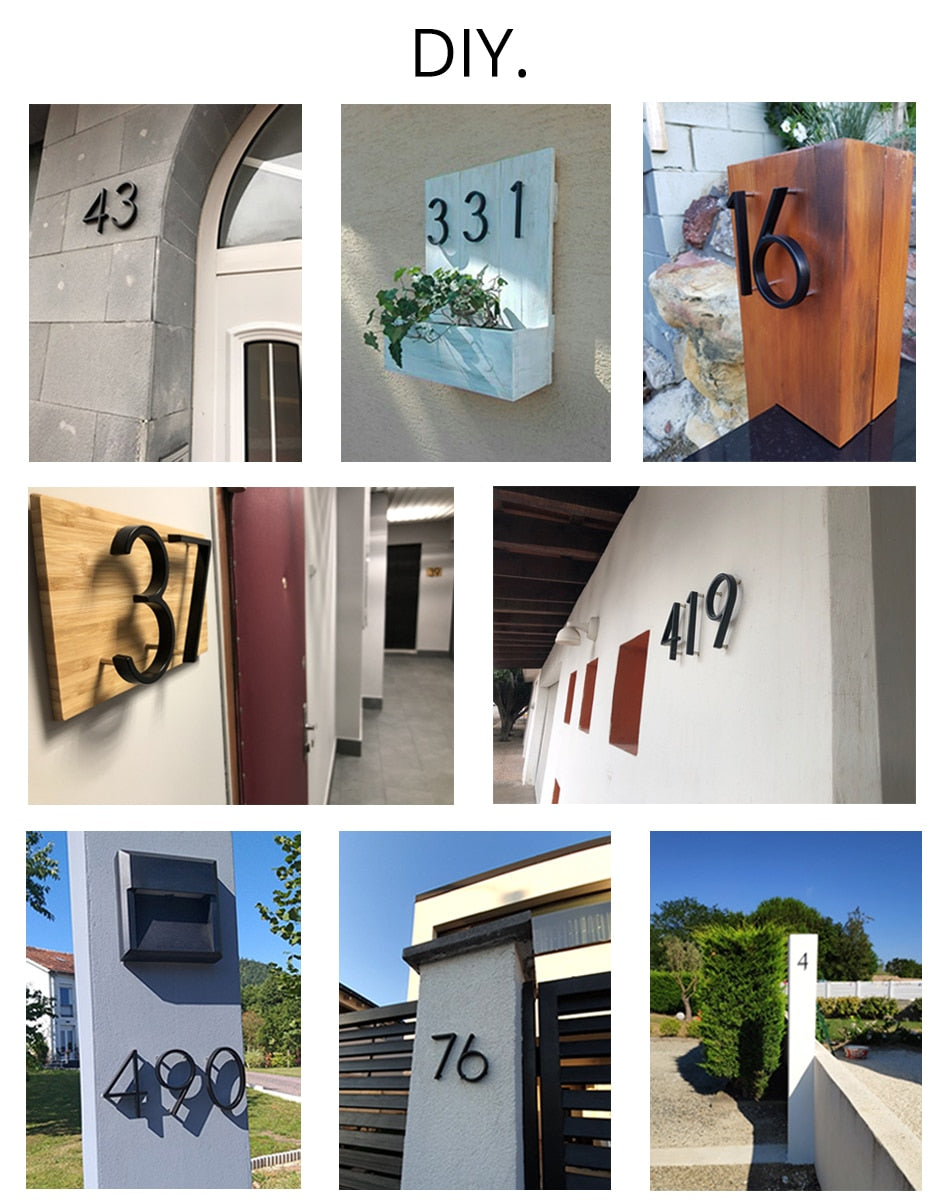 Home Ventura™ - Moderne Hausnummern