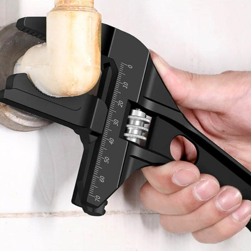 Wide Grip™ | Verstellbarer Schraubenschlüssel aus Aluminiumlegierung